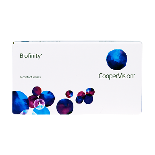 Biofinity contact lens box