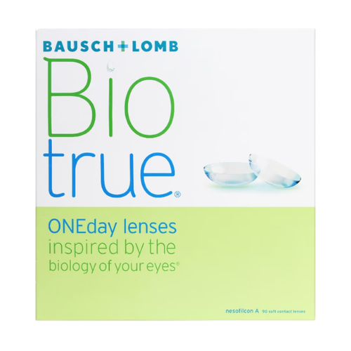 Biotrue ONEday contact lens box